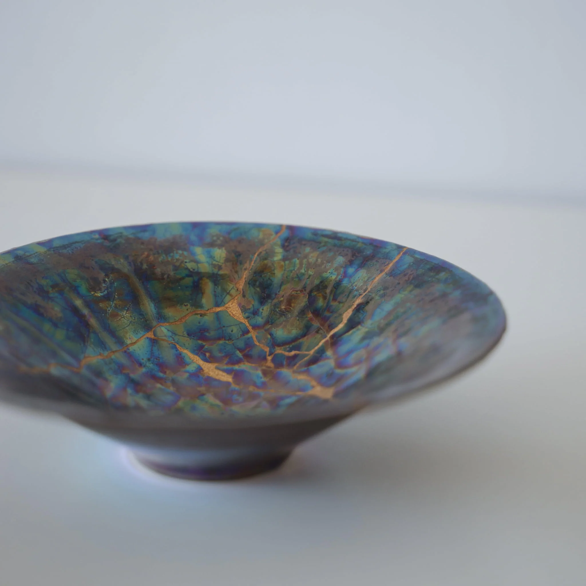 Kintsugi Bowl "Blue Moon" - Image 4