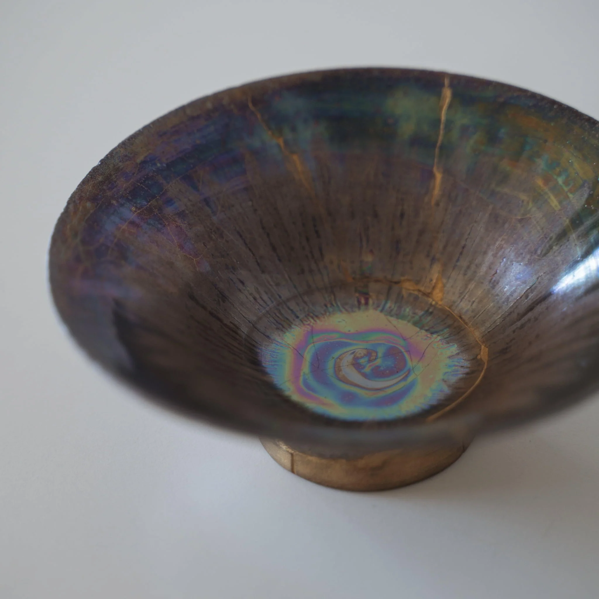Kintsugi Bowl "Iris Rose" - Image 4