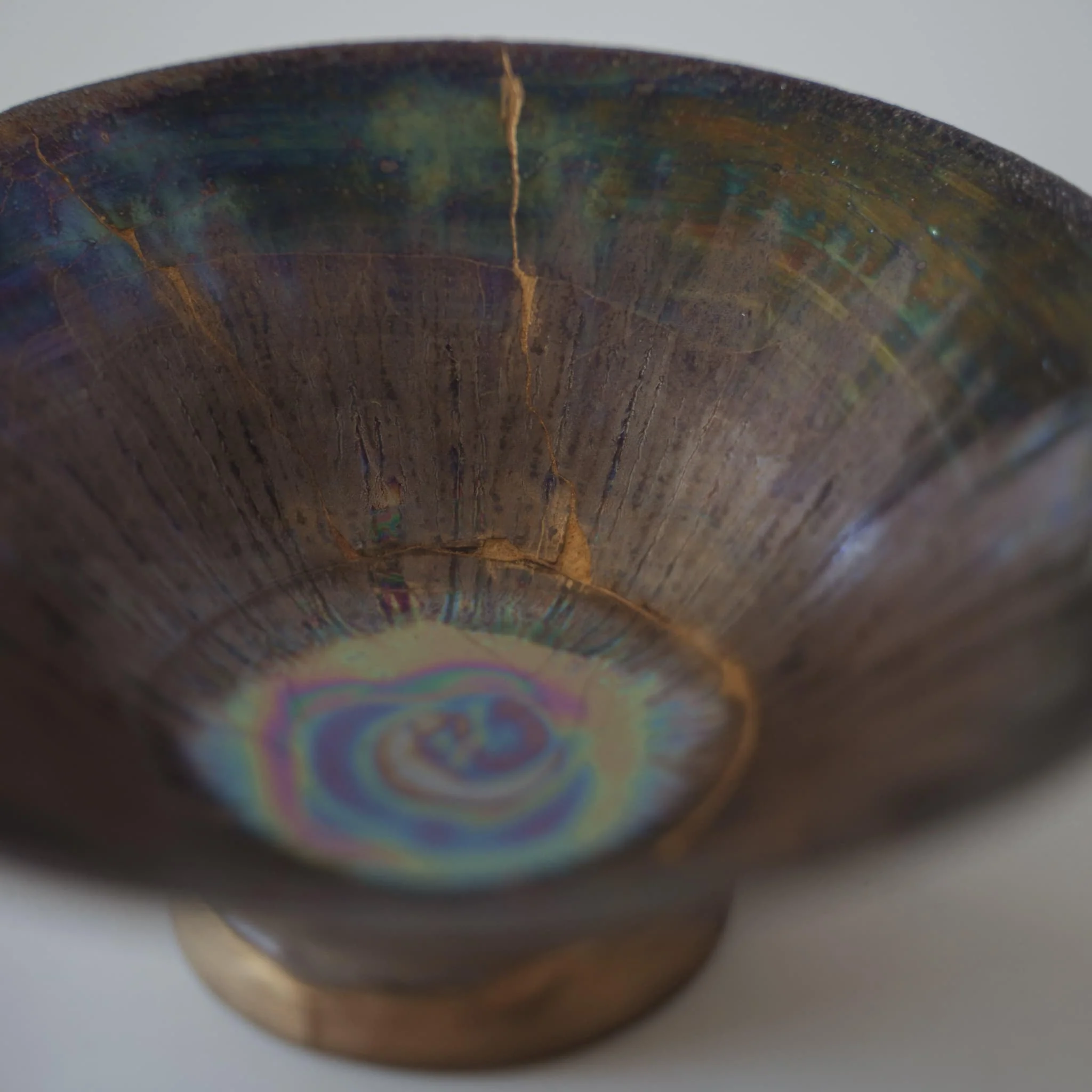 Kintsugi Bowl "Iris Rose" - Image 5
