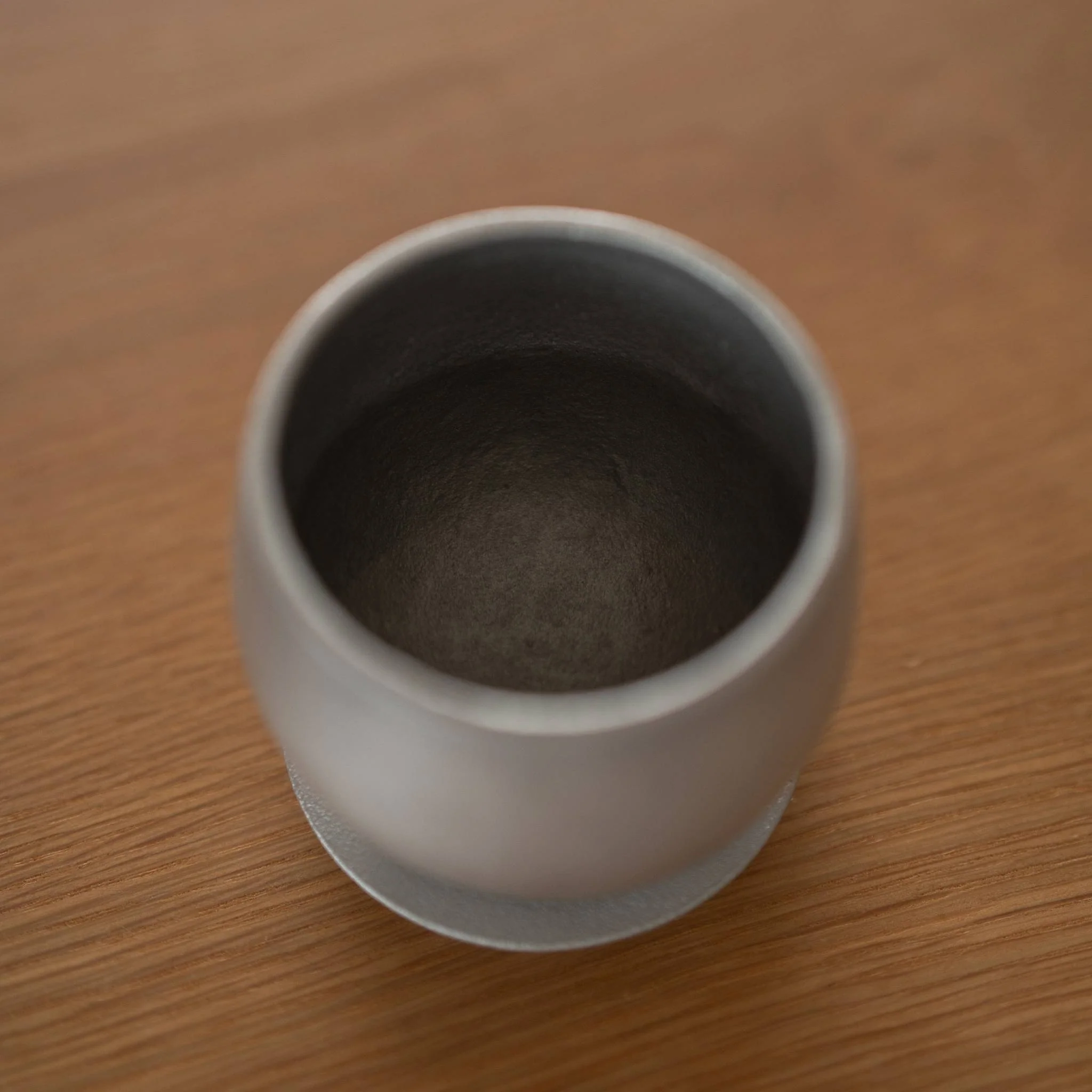 Japanese Aluminum Cast Sake Cup "yurayura" - Image 4