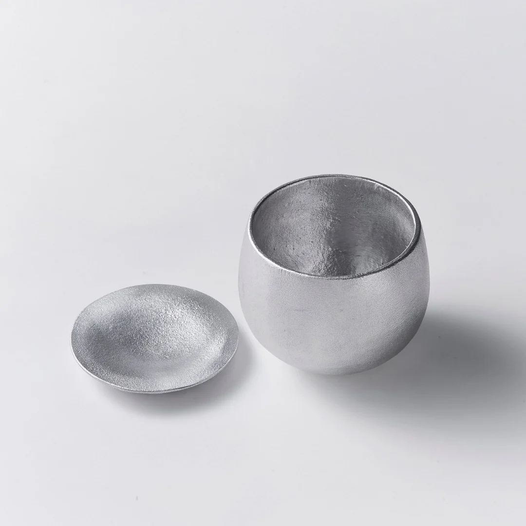 Japanese Aluminum Cast Sake Cup "yurayura" - Image 7