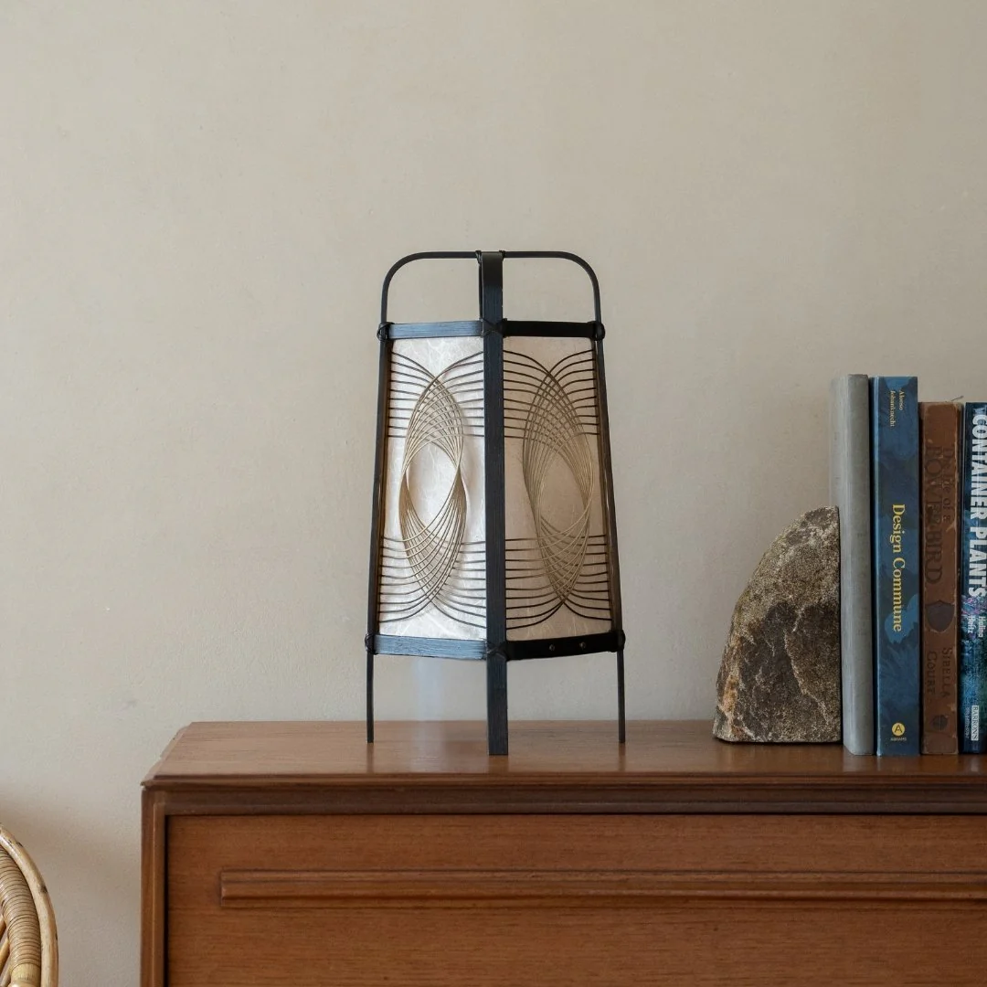 Japanese Bamboo Floor Lamp "Sunlight" - Image 4