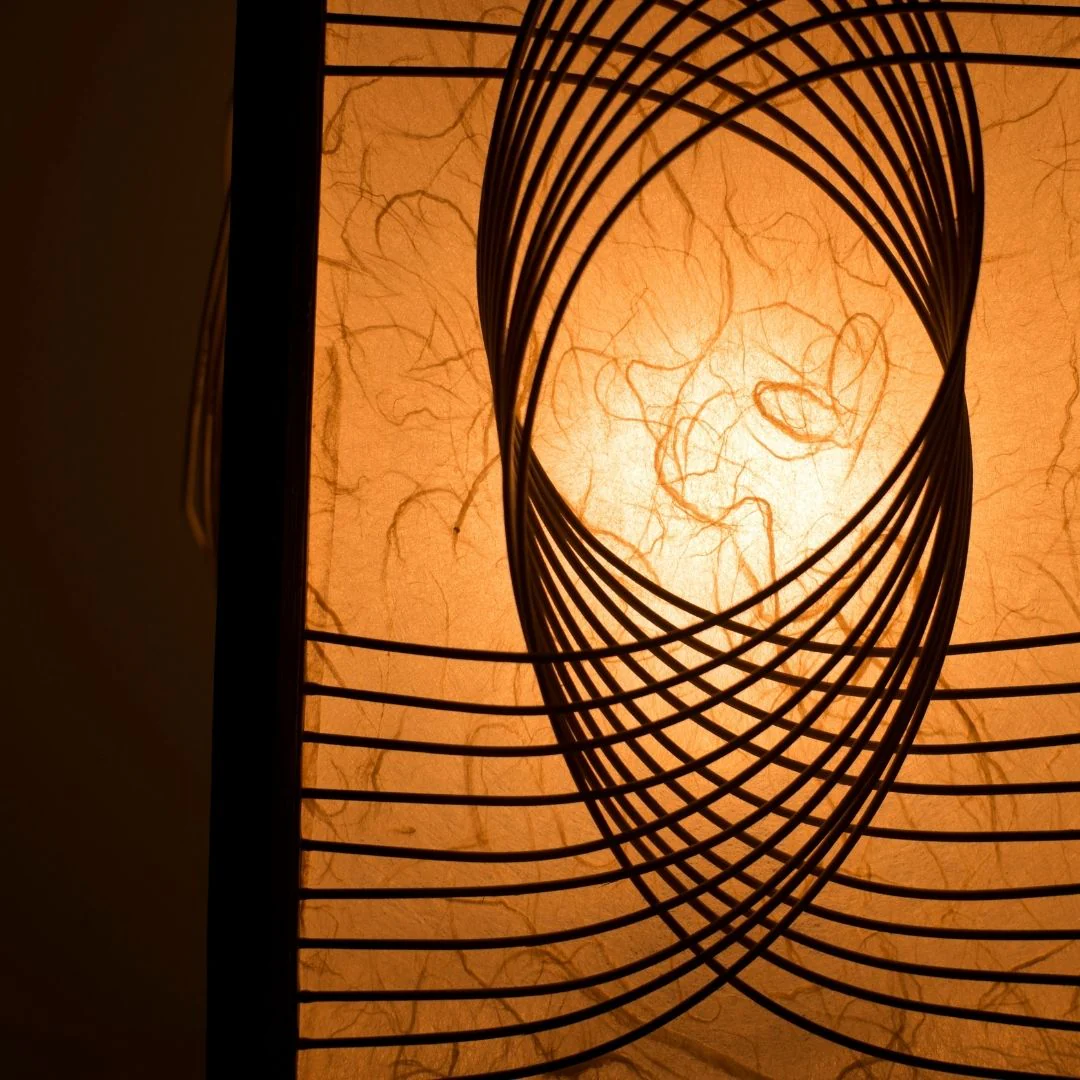 Japanese Bamboo Floor Lamp "Sunlight" - Image 6