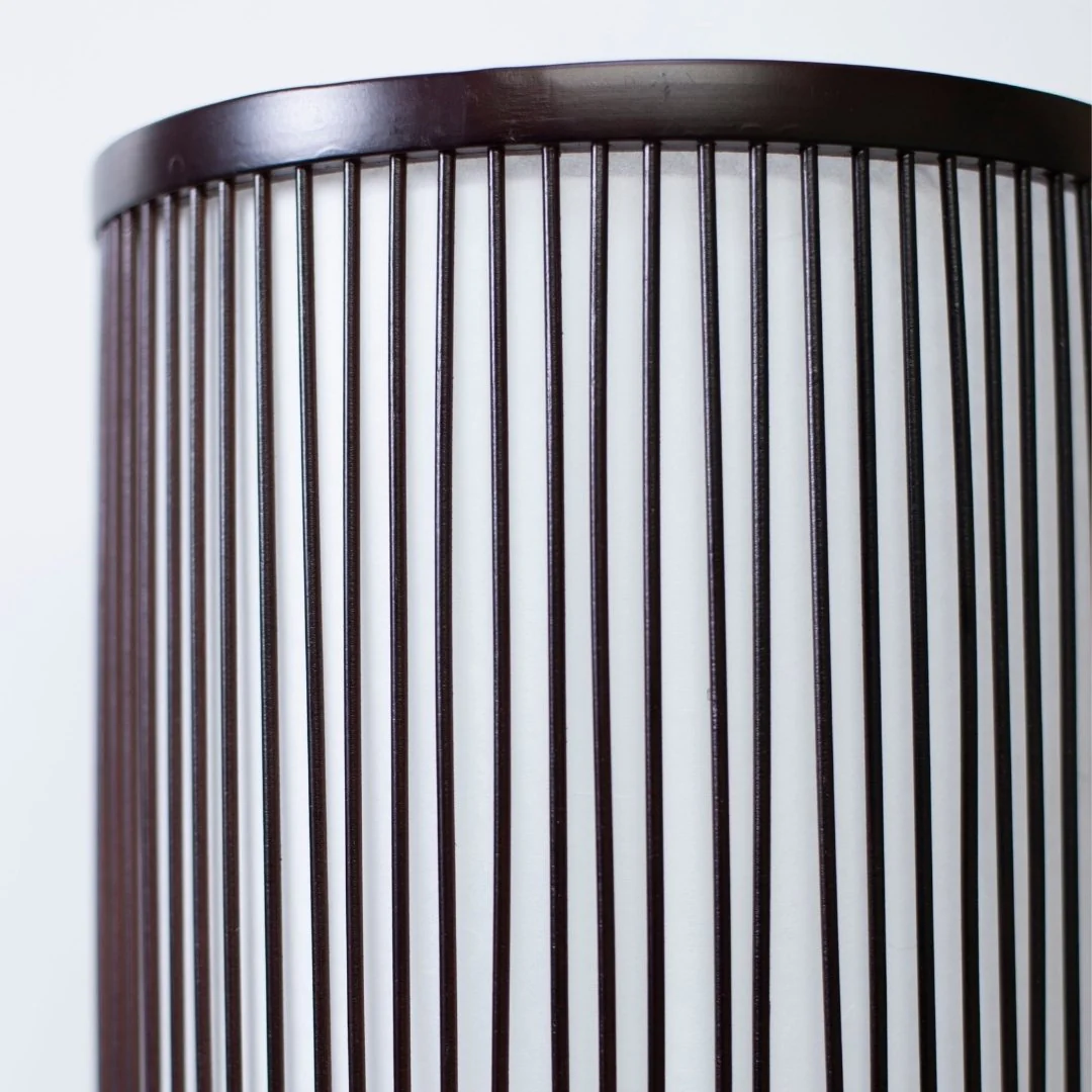 Japanese Bamboo Floor Lamp "Tutu" Middle - Image 7
