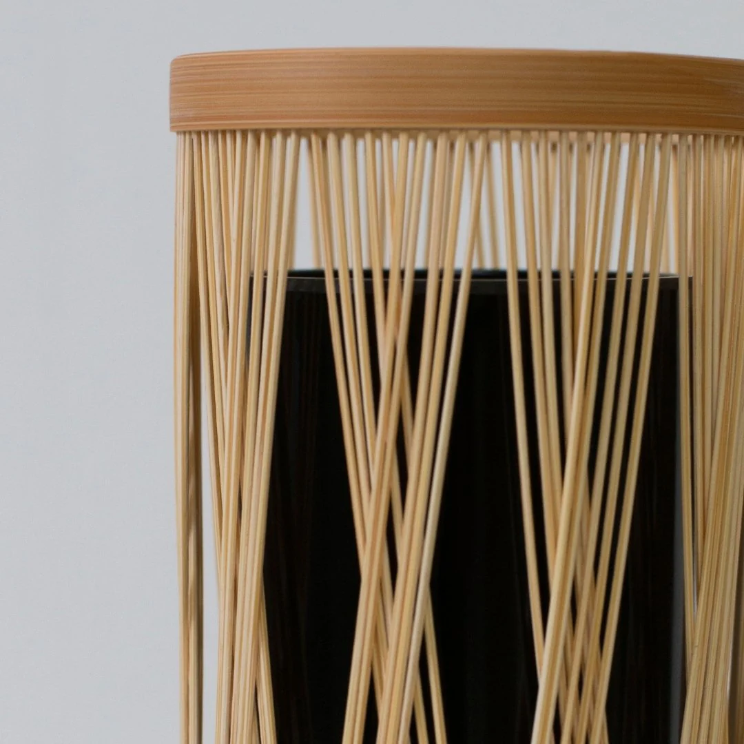 Japanese Bamboo Flower Vase “Entwined Branch” - Image 4