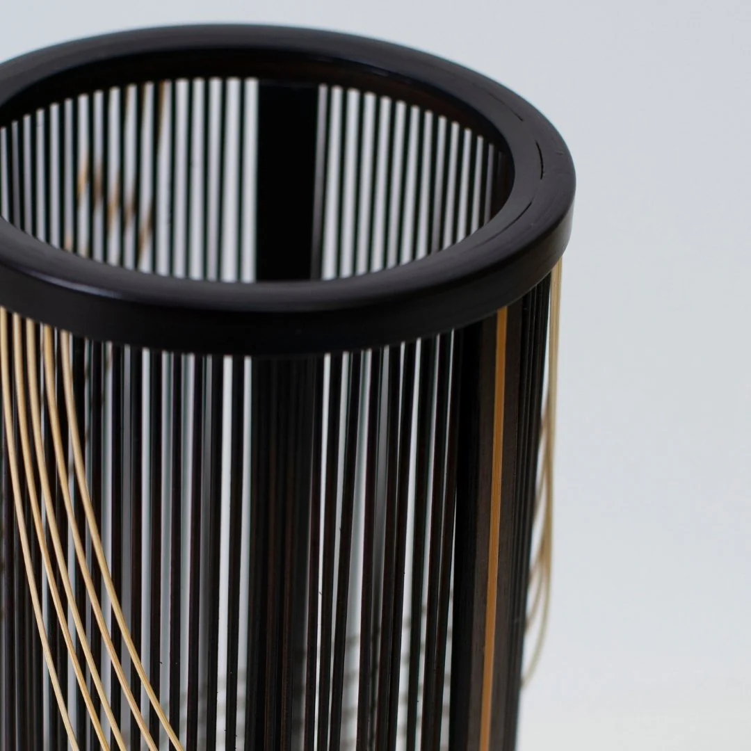 Japanese Bamboo Flower Vase “Flowing Water” - Image 6