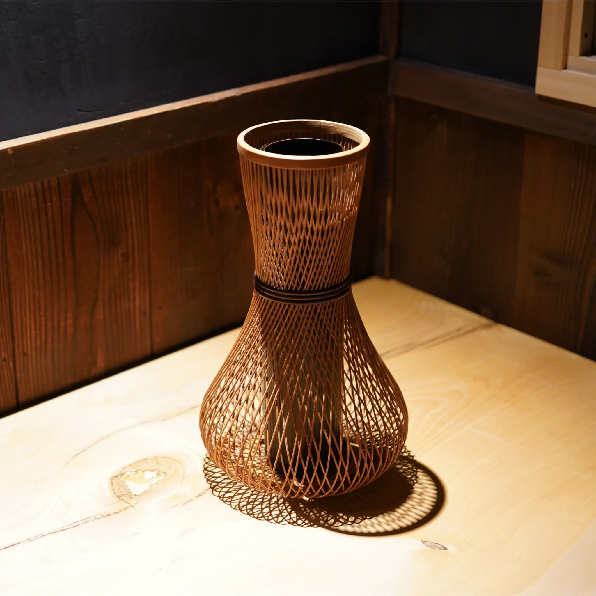 Japanese Bamboo Flower Vase “Fukuju” - Image 3