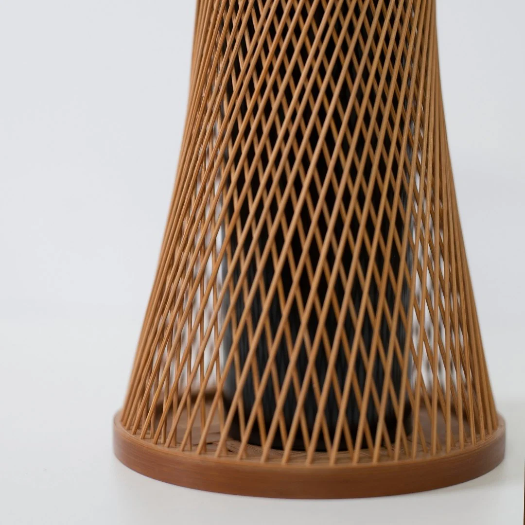 Japanese Bamboo Flower Vase “Kanon” - Image 4