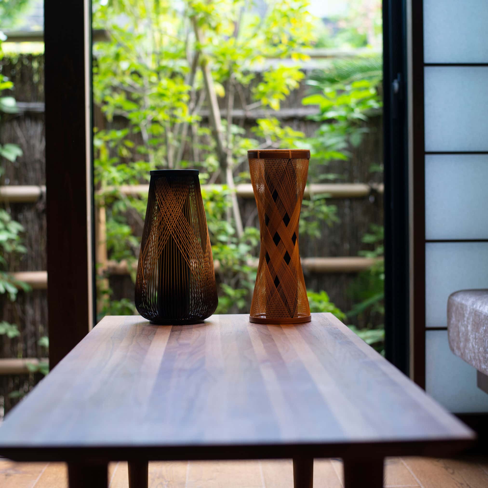 Japanese Bamboo Flower Vase “Rising Clouds” - Image 3