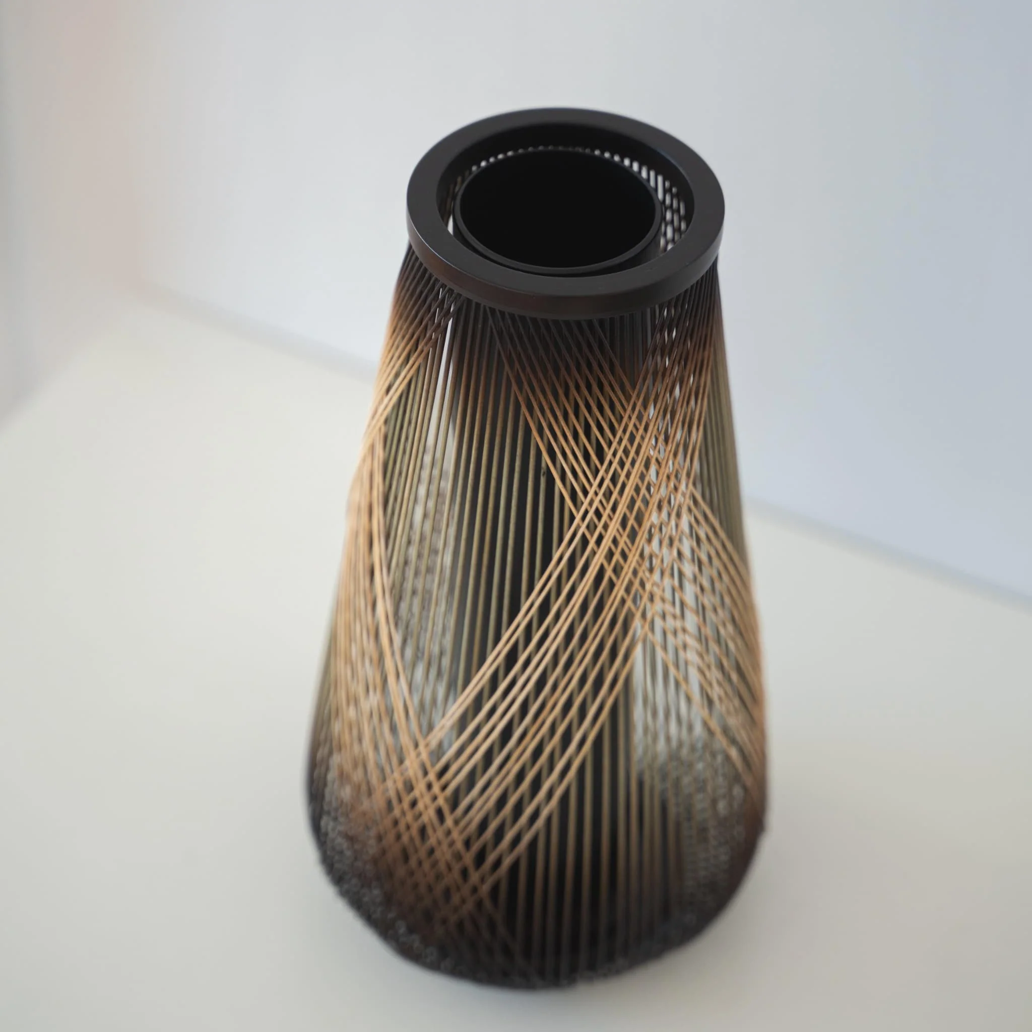 Japanese Bamboo Flower Vase “Rising Dragon” - Image 5