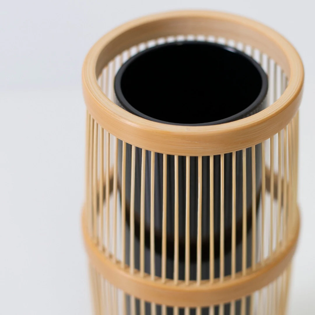 Japanese Bamboo Flower Vase “Shiori” - Image 5