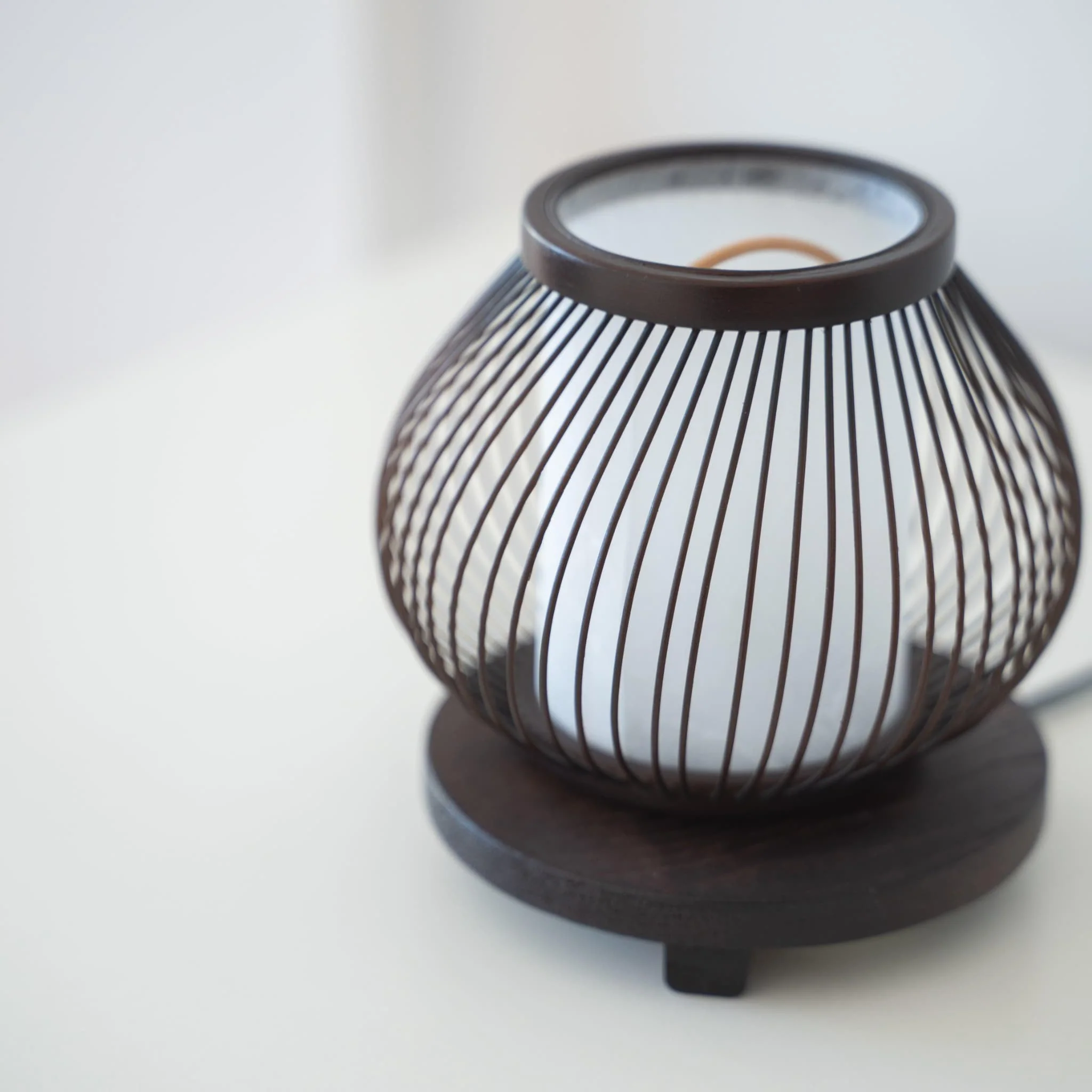 Japanese Bamboo Table Lamp “Star Droplet” - Image 7