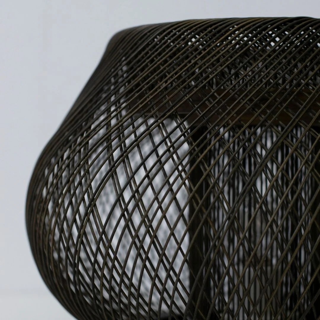 Japanese Bamboo Table Lamp "Kisaragi" - Image 5