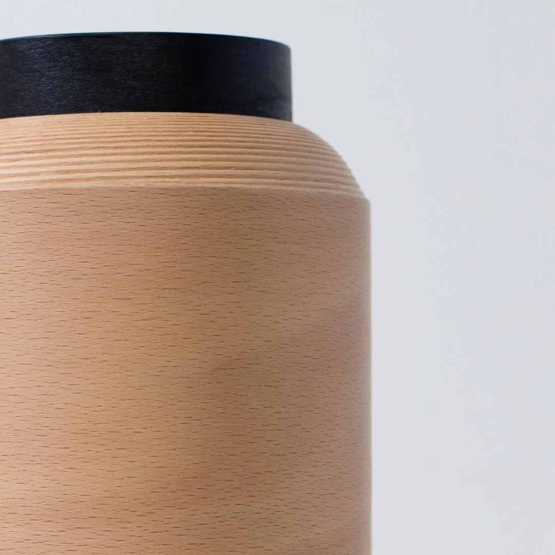 Japanese Beech Table Lamp "Matsuri" Chochin 01 - Image 8
