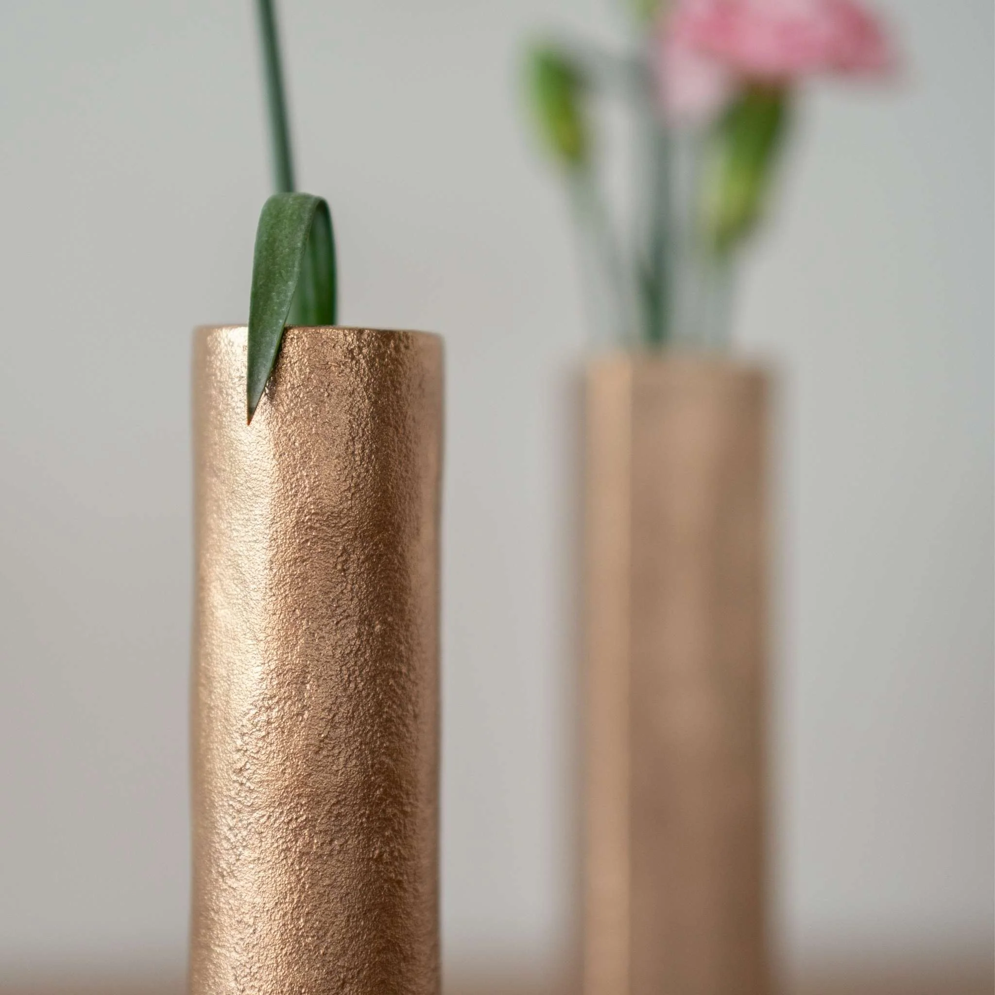 Japanese Ikebana Vase "Bush of copper" - Image 4
