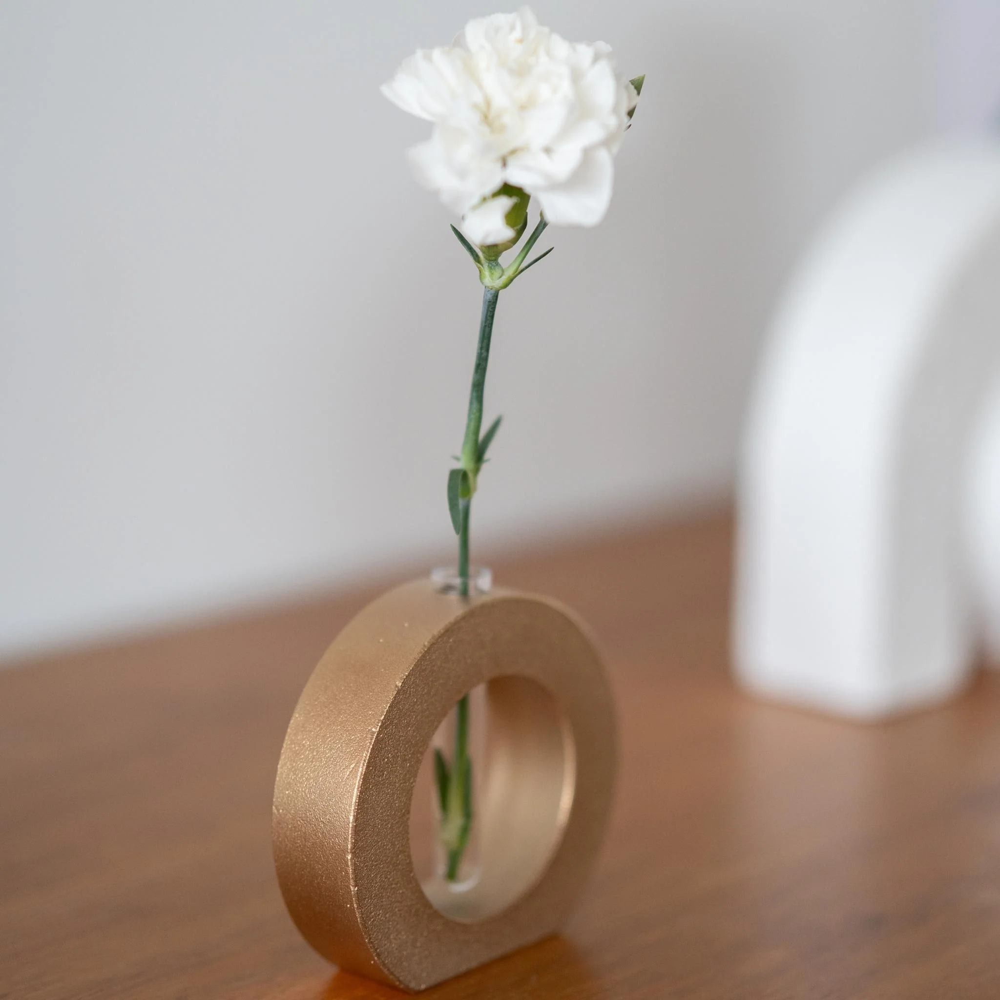 Japanese Ikebana Vase "Bush of copper" - Image 3