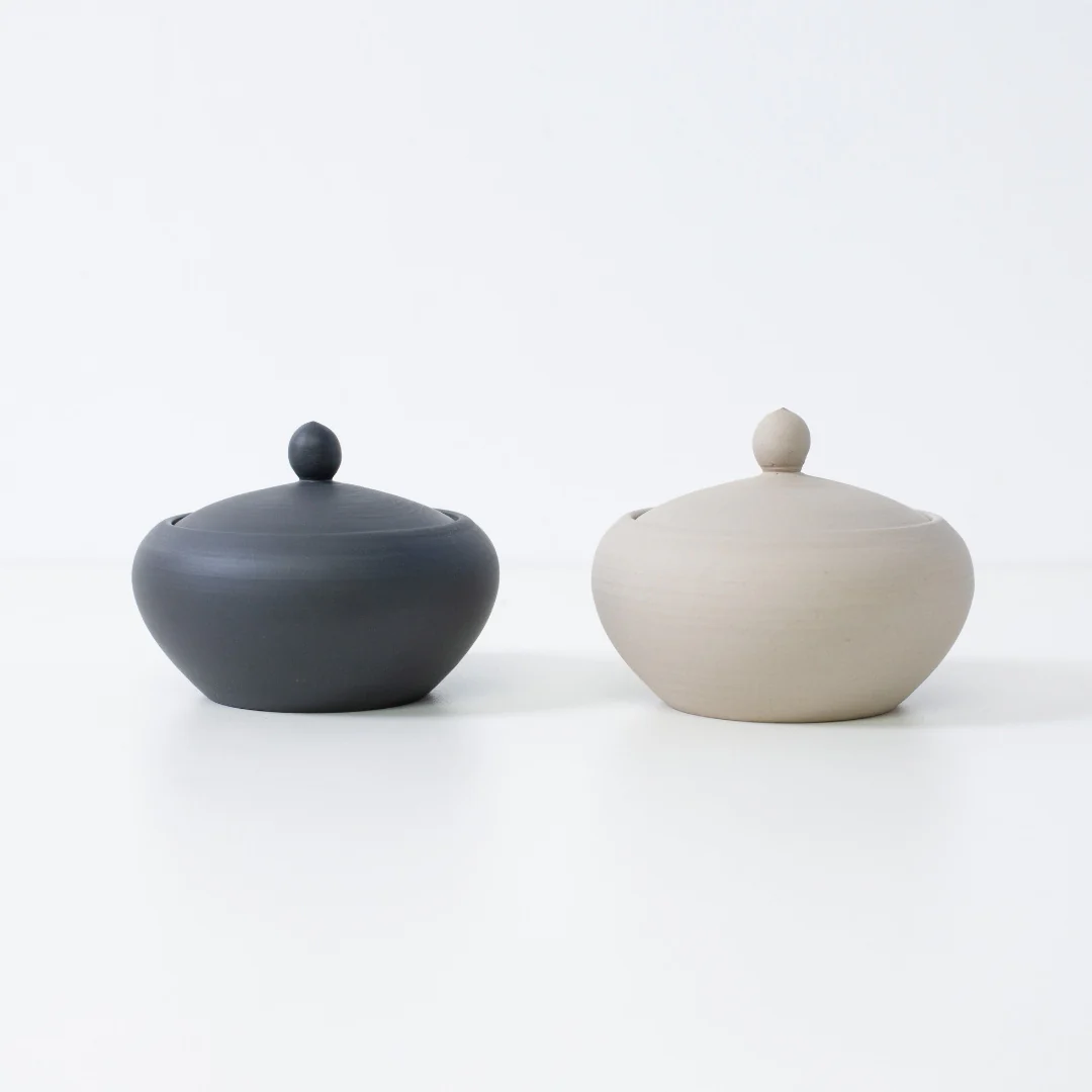 Japanese Incense Burner "Monk's Bowl" White - Image 5
