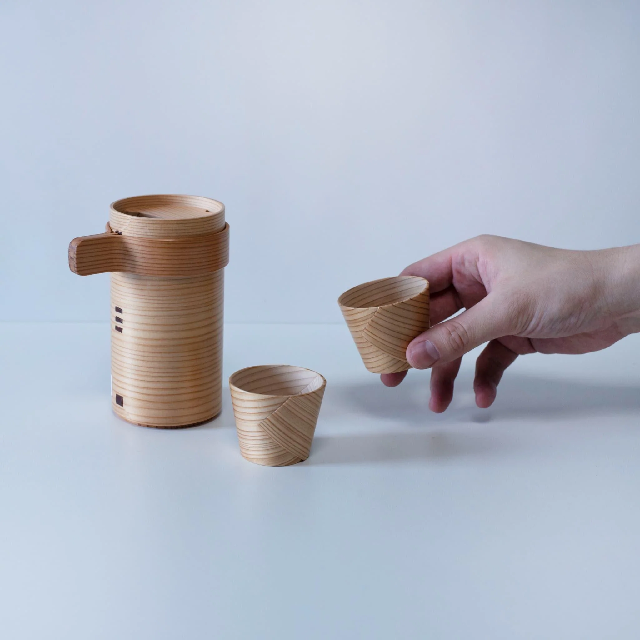 Japanese "Magewappa" Sake Set - Image 7