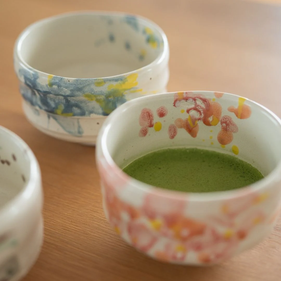 Japanese Matcha Bowl "Flower" - Image 10