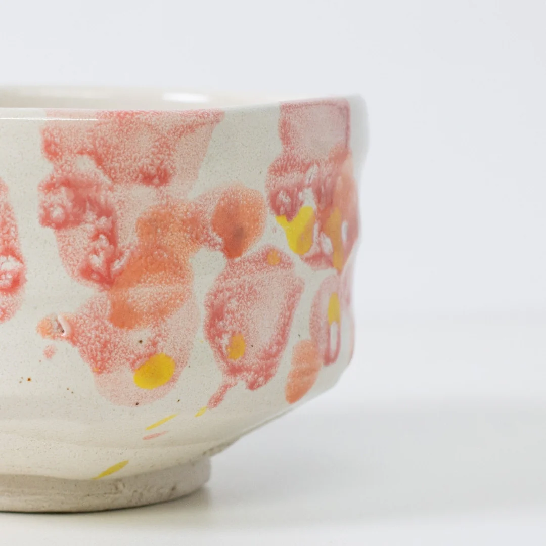 Japanese Matcha Bowl "Flower" - Image 6