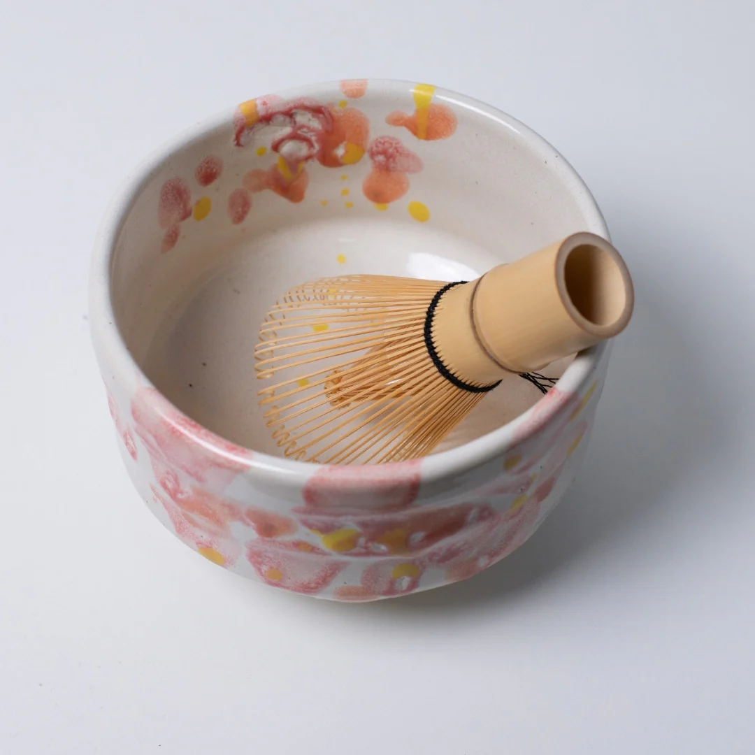 Japanese Matcha Bowl "Flower" - Image 7