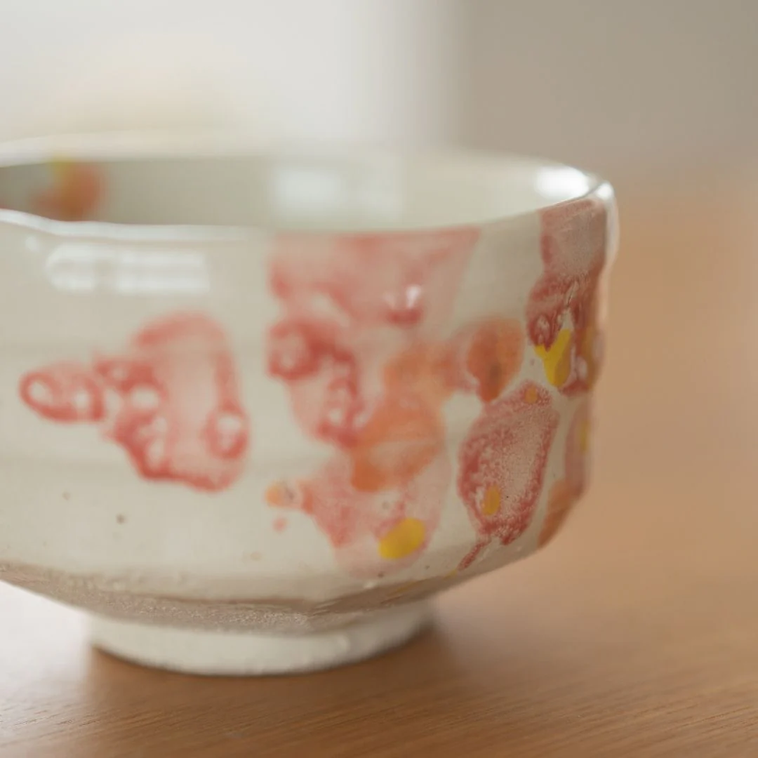 Japanese Matcha Bowl "Flower" - Image 8