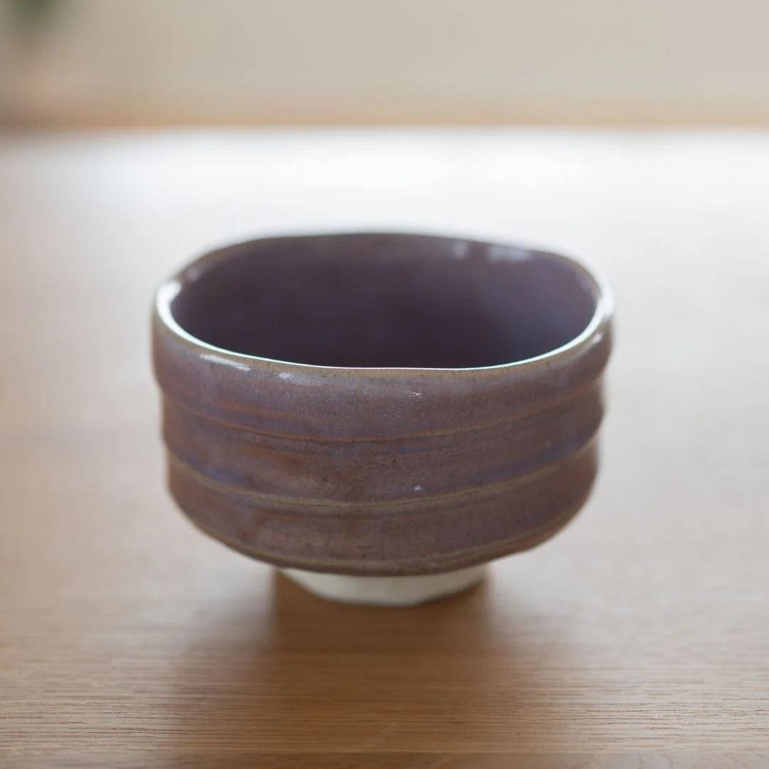 Japanese Matcha Bowl "Pale Violet" - Image 2