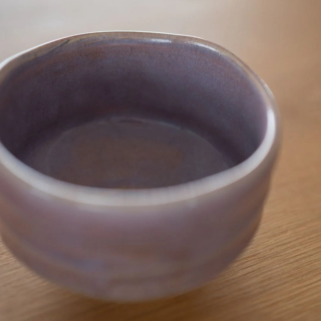 Japanese Matcha Bowl "Pale Violet" - Image 6