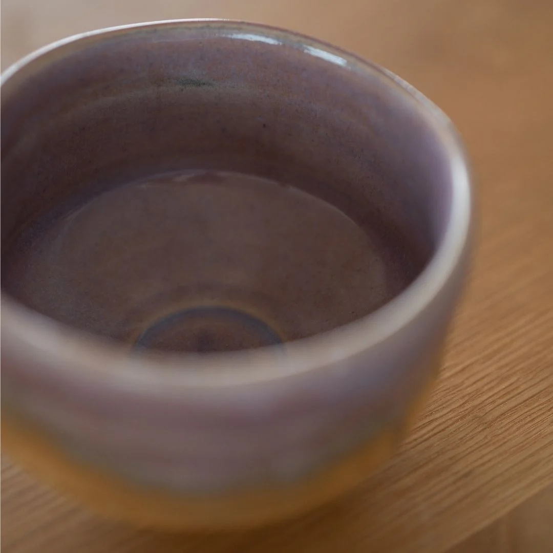 Japanese Matcha Bowl "Pale Violet Haze" - Image 7