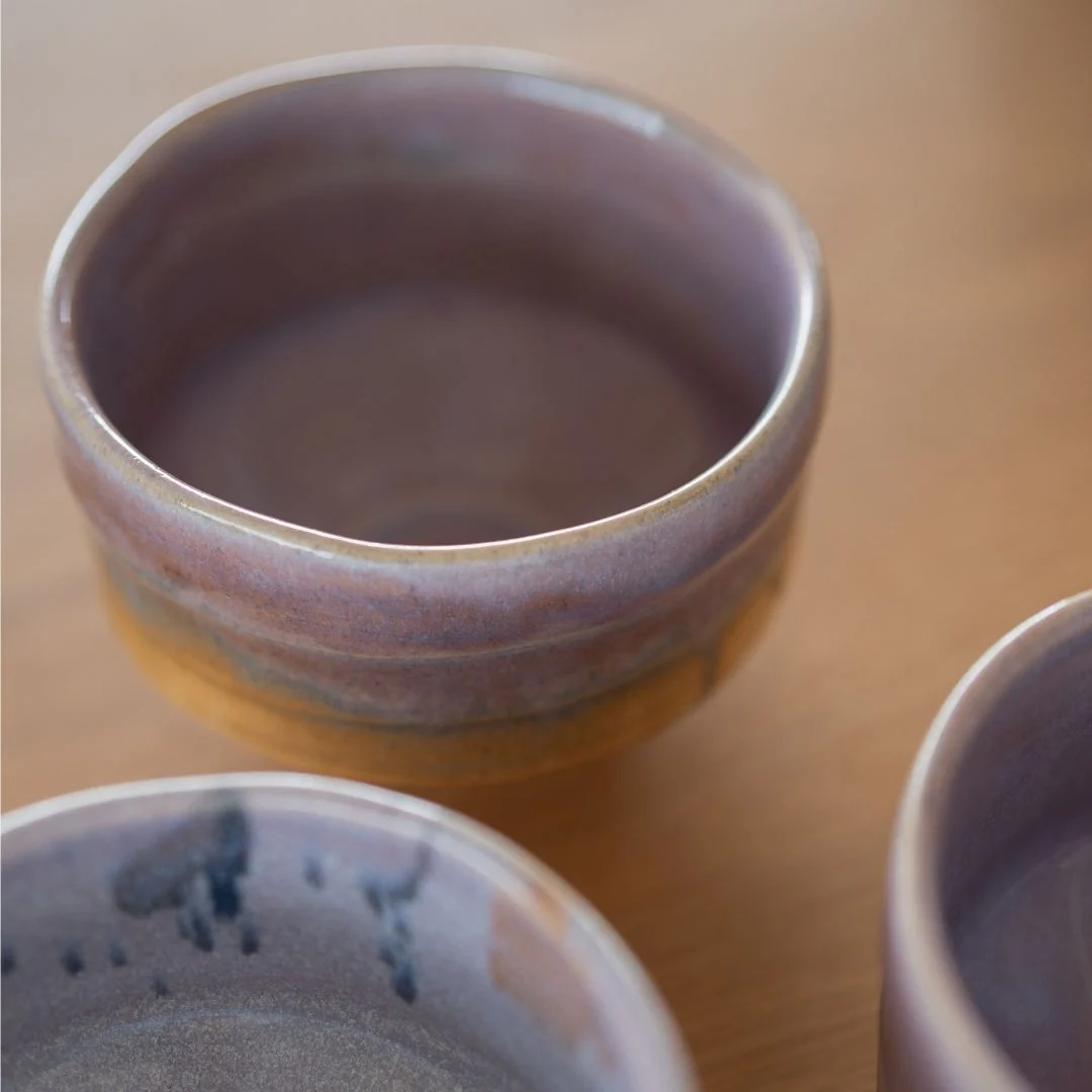 Japanese Matcha Bowl "Pale Violet Haze" - Image 9