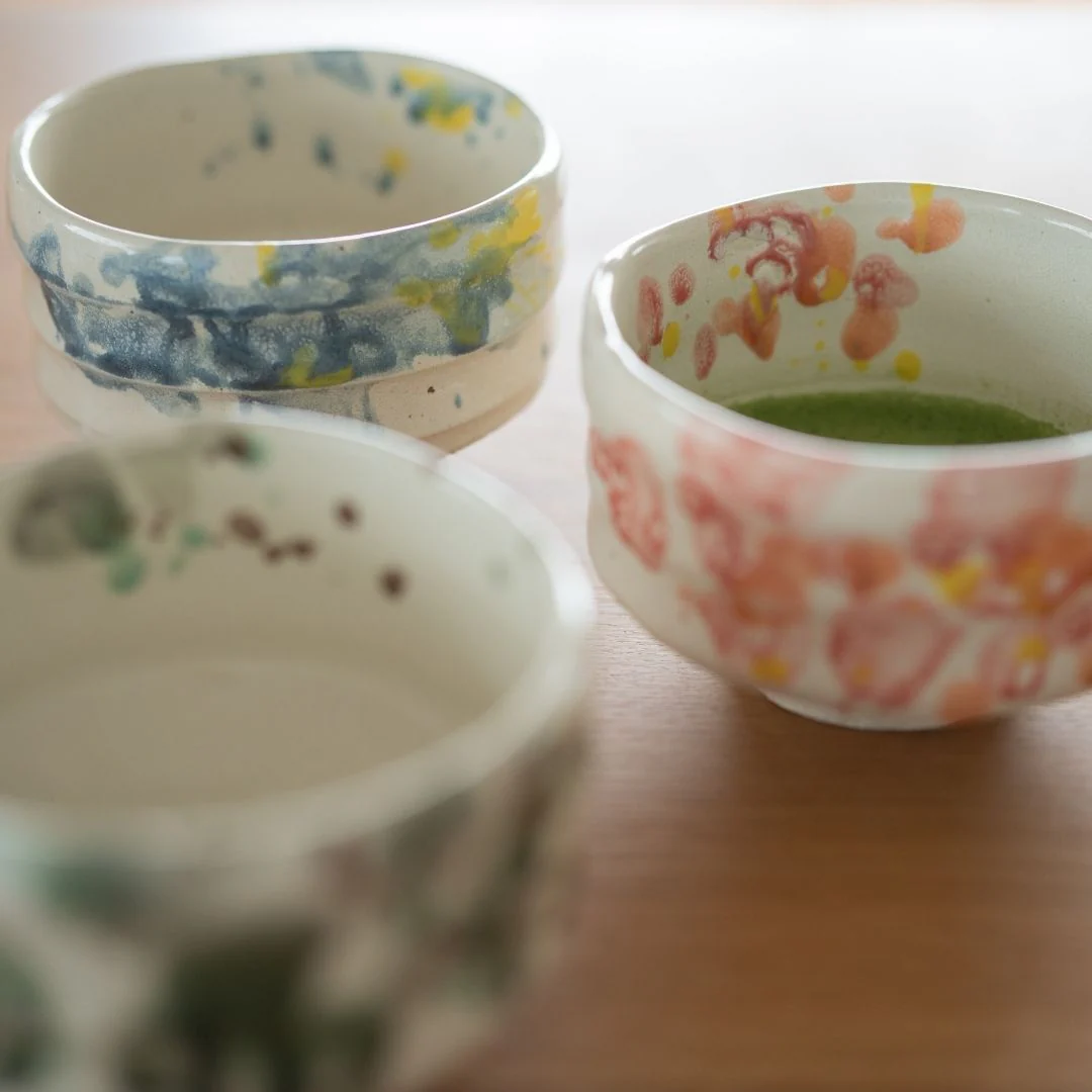 Japanese Matcha Bowl "Splash" - Image 10