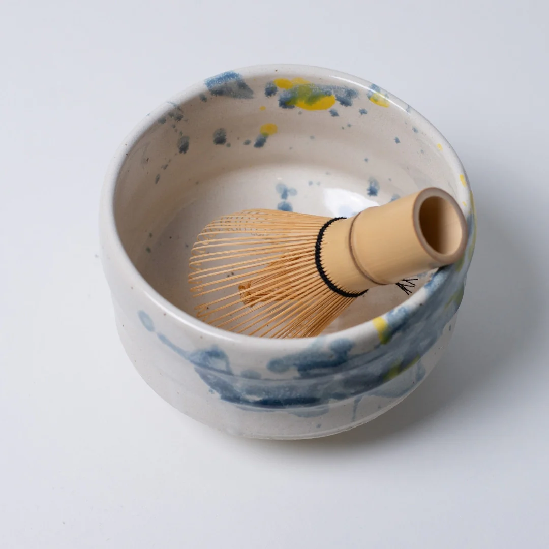 Japanese Matcha Bowl "Splash" - Image 5