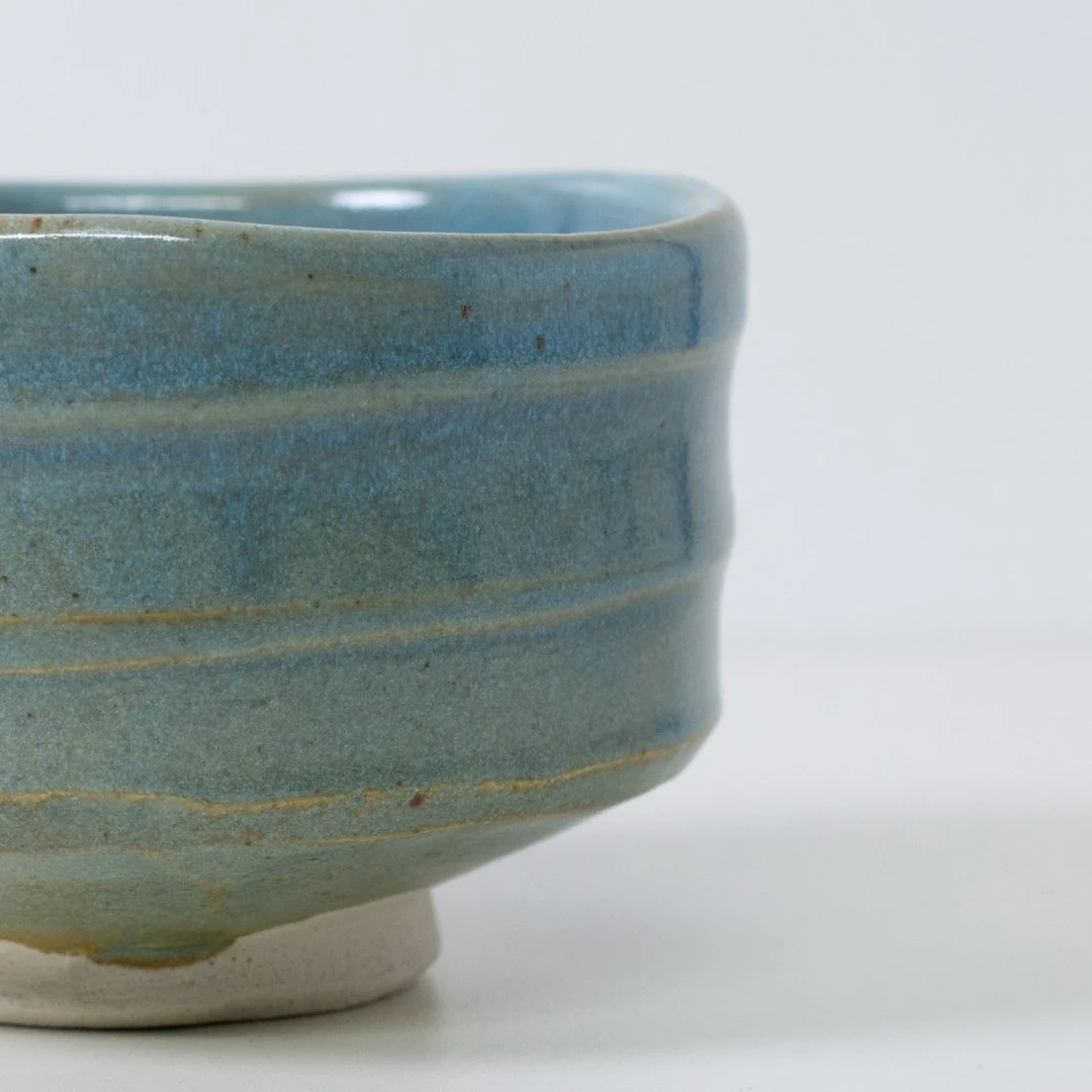 Japanese Matcha Bowl "Summer Sky" - Image 3