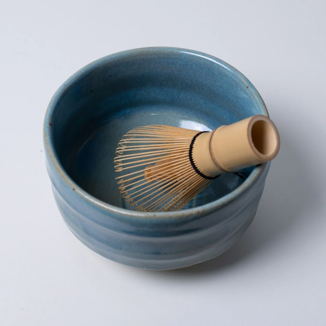 Japanese Matcha Bowl "Summer Sky" - Image 4