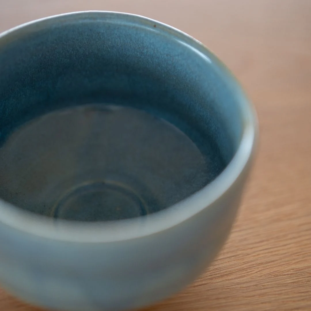 Japanese Matcha Bowl "Summer Sky" - Image 7