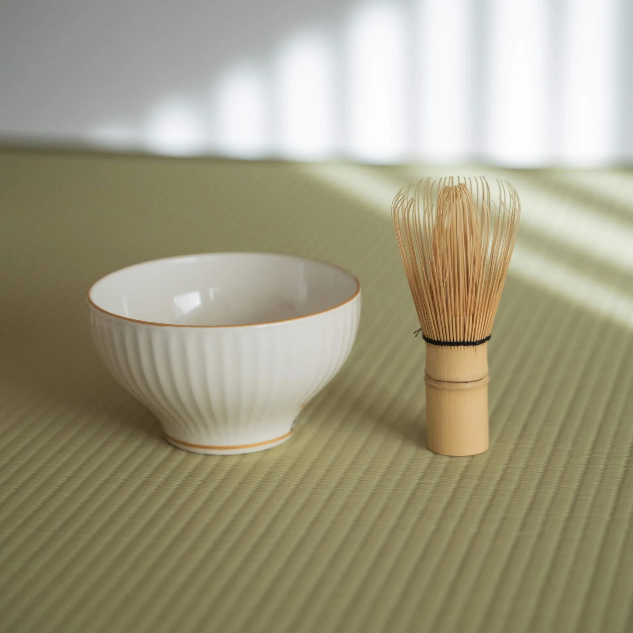 Japanese Matcha Bowl "Waraku" Moon - Image 6