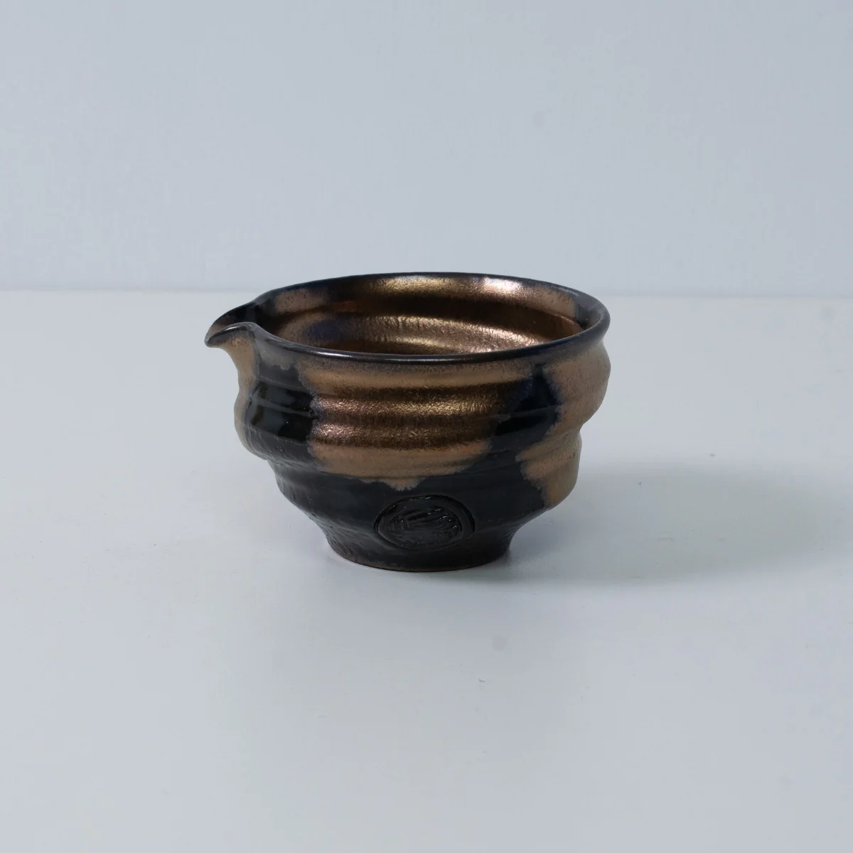Japanese Matcha Bowl with Spout "Zen" - Image 8