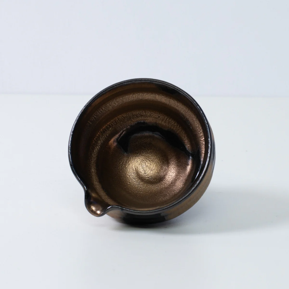 Japanese Matcha Bowl with Spout "Zen" - Image 9