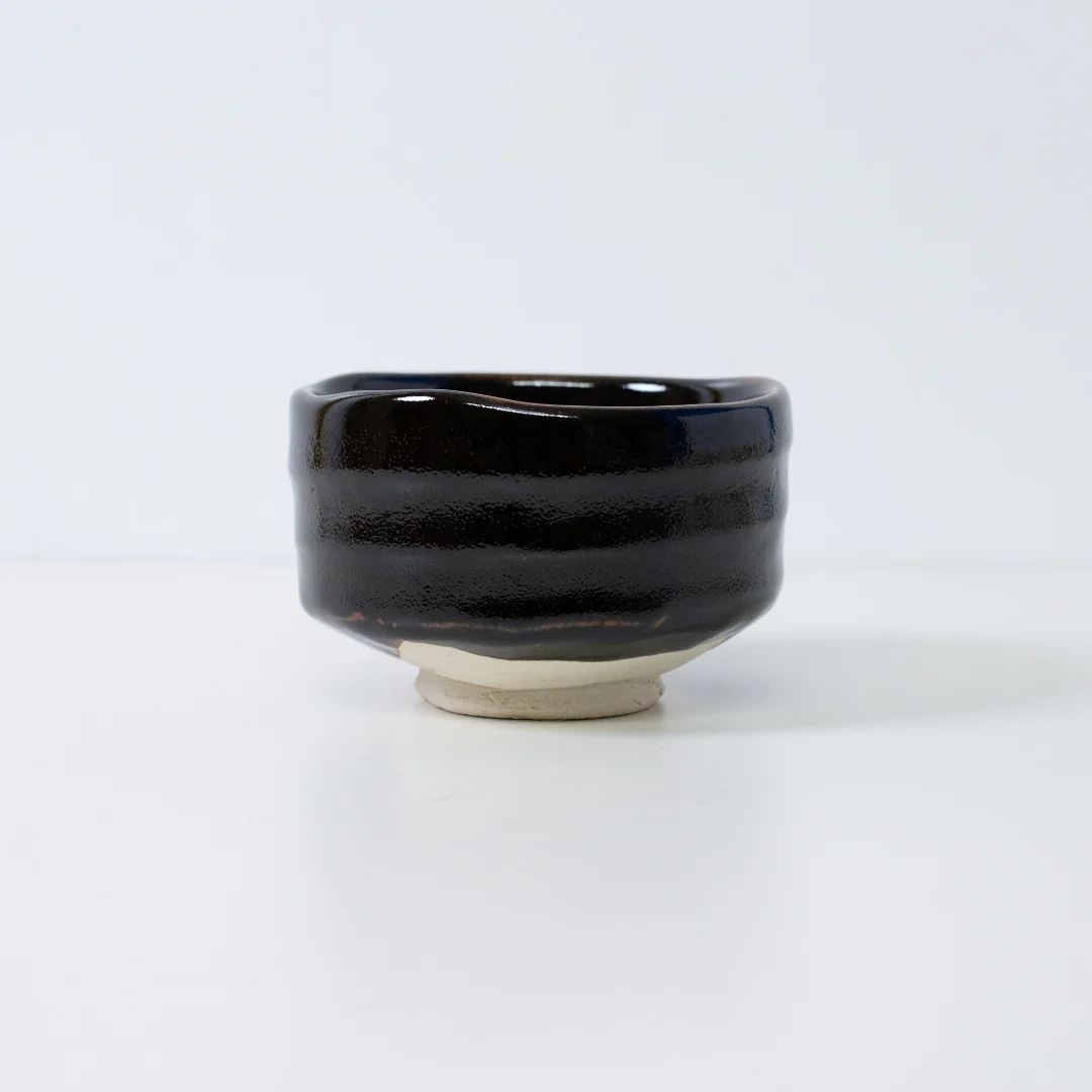 Japanese Matcha Bowl "Yuzu Black"