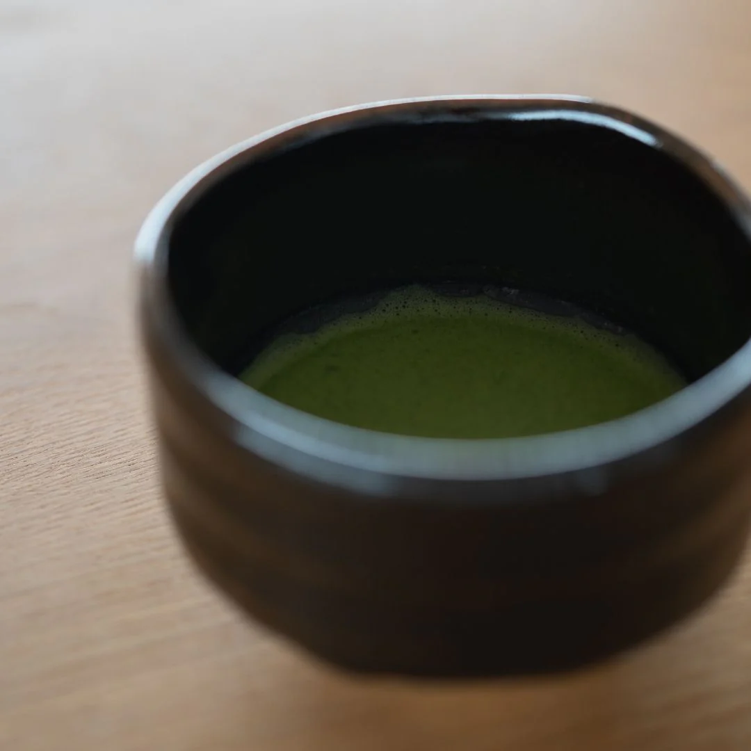 Japanese Matcha Bowl "Yuzu Black" - Image 2