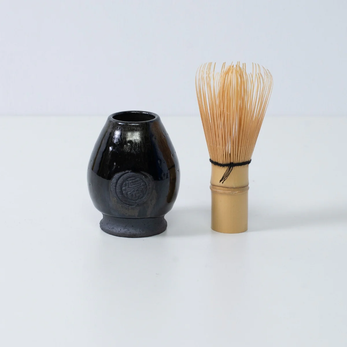 Japanese Matcha Whisk Stand "Dignity Blue" - Image 4