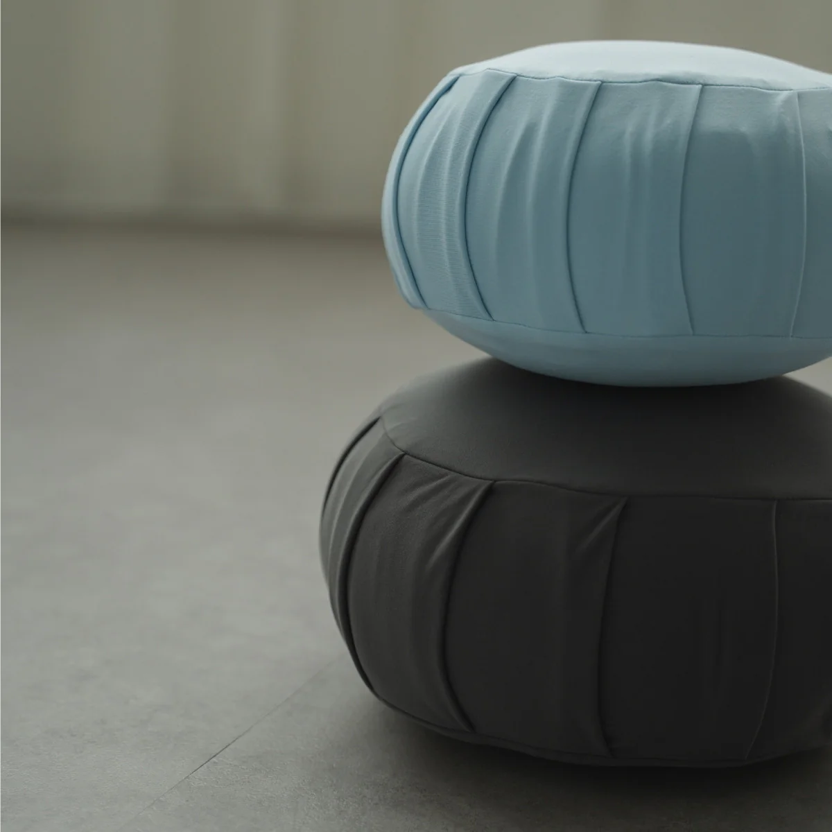Japanese Meditation Cushion Zafu "ZAF MOMENT" Calm Blue - Image 6