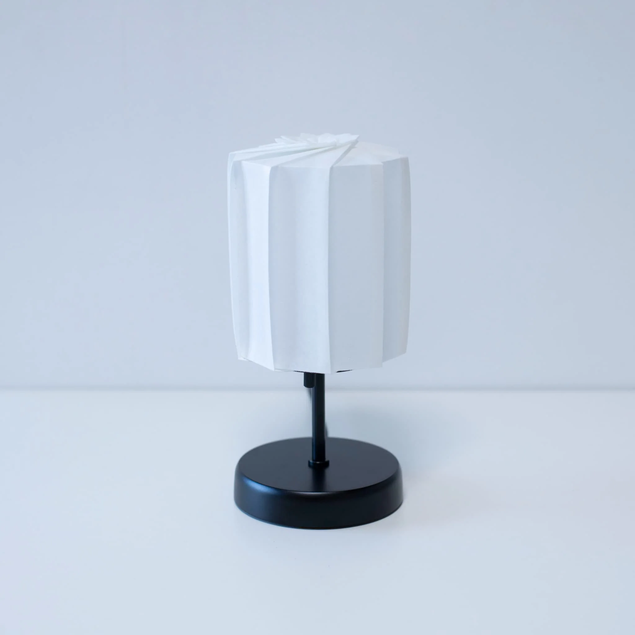 Japanese Origami Paper Table Lamp "Flower of Light" - tutu (with Stand) - Image 7