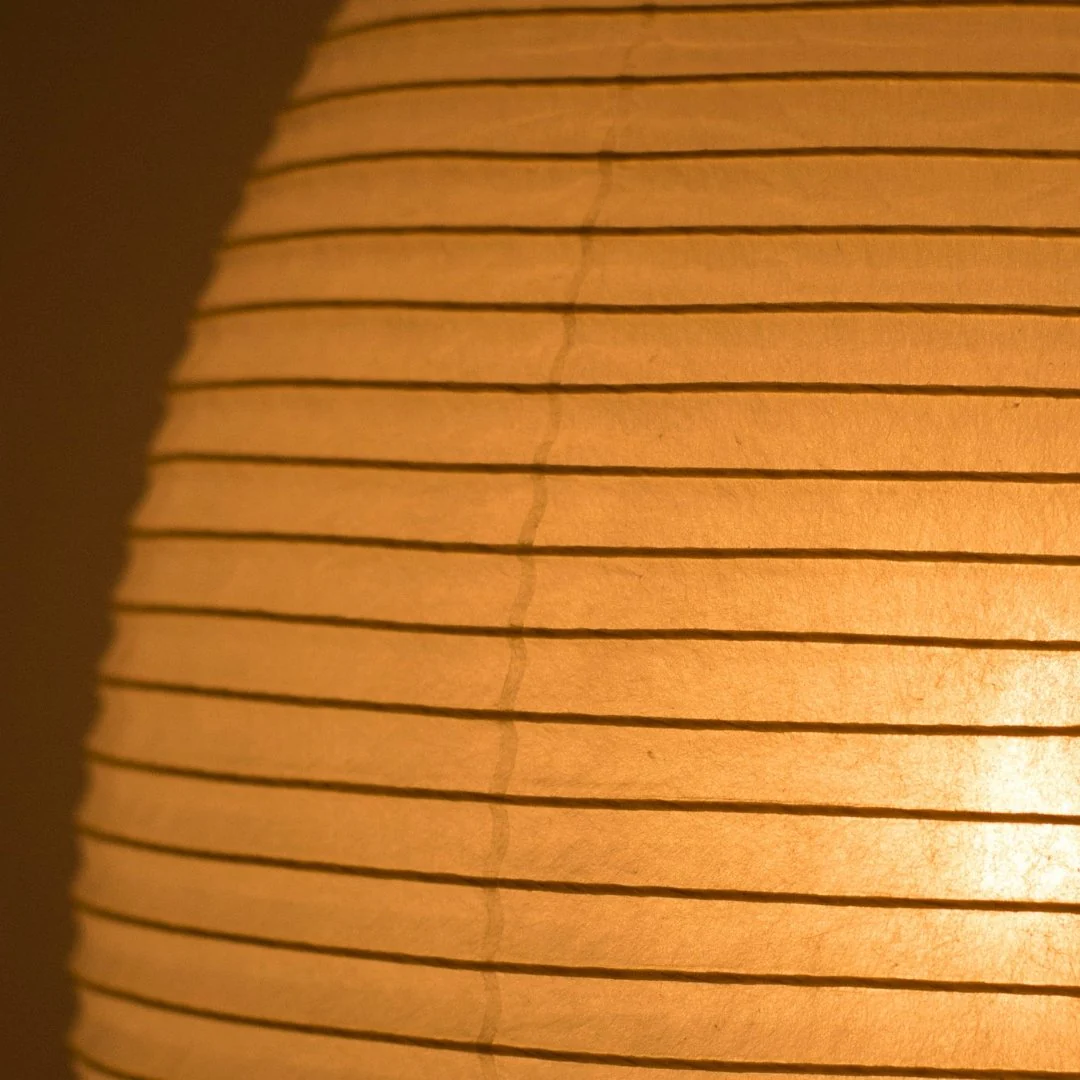 Japanese Paper Floor Lamp "Chochin lamp 01" - Image 7