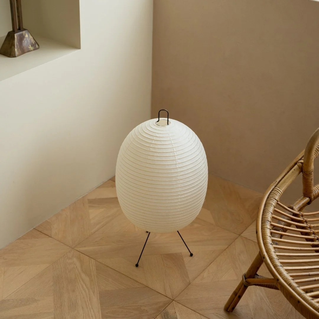 Japanese Paper Floor Lamp "Chochin lamp 02" - Image 4