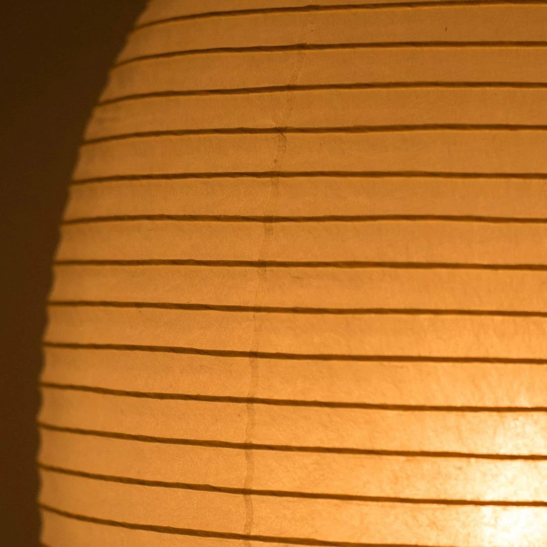Japanese Paper Floor Lamp "Chochin lamp 02" - Image 7