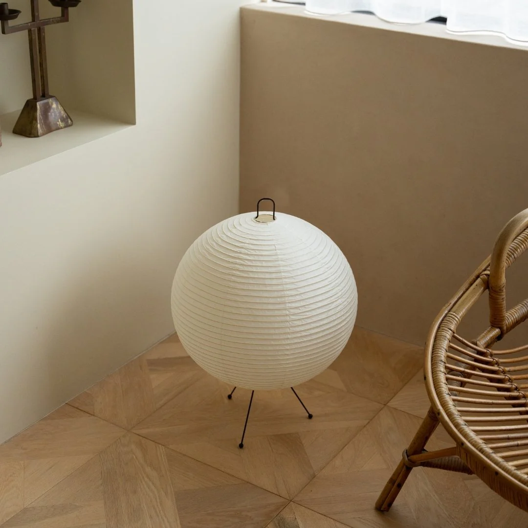 Japanese Paper Floor Lamp "Chochin lamp 03" - Image 3
