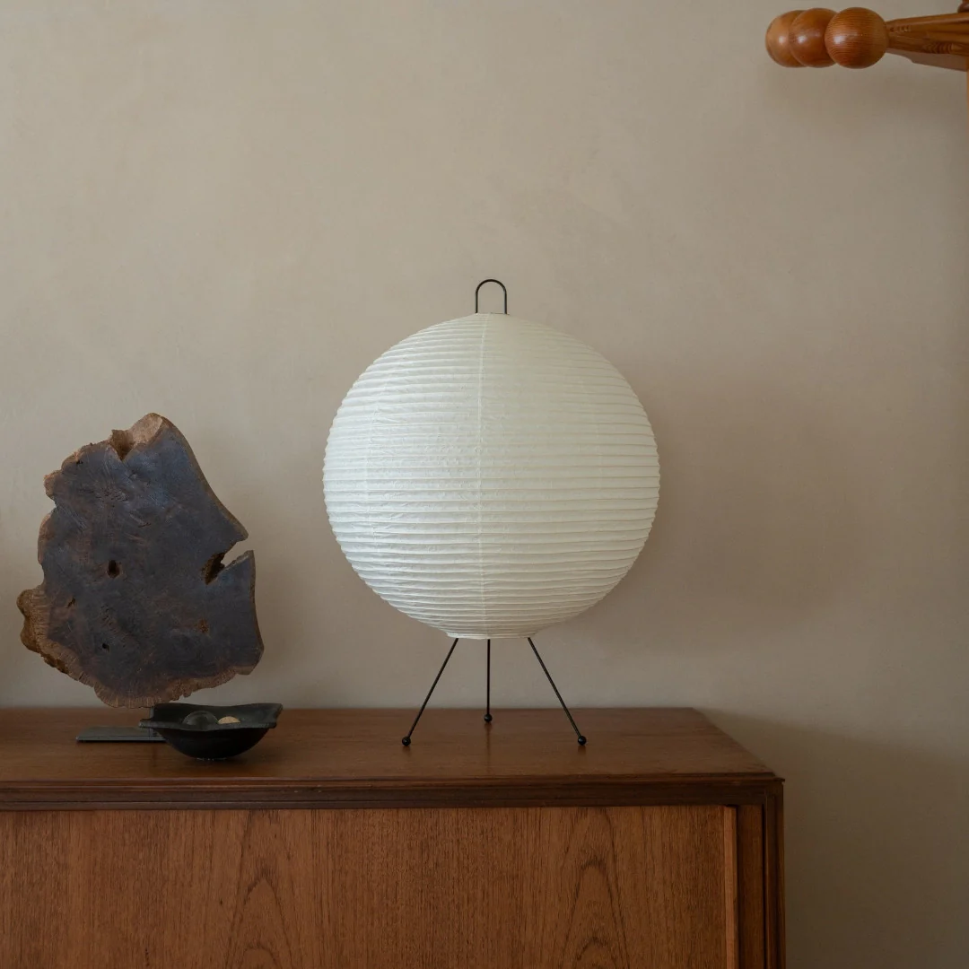 Japanese Paper Floor Lamp "Chochin lamp 03" - Image 5
