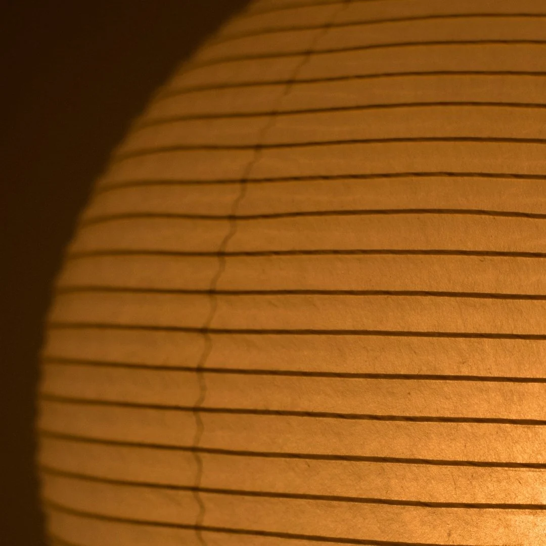 Japanese Paper Floor Lamp "Chochin lamp 03" - Image 7