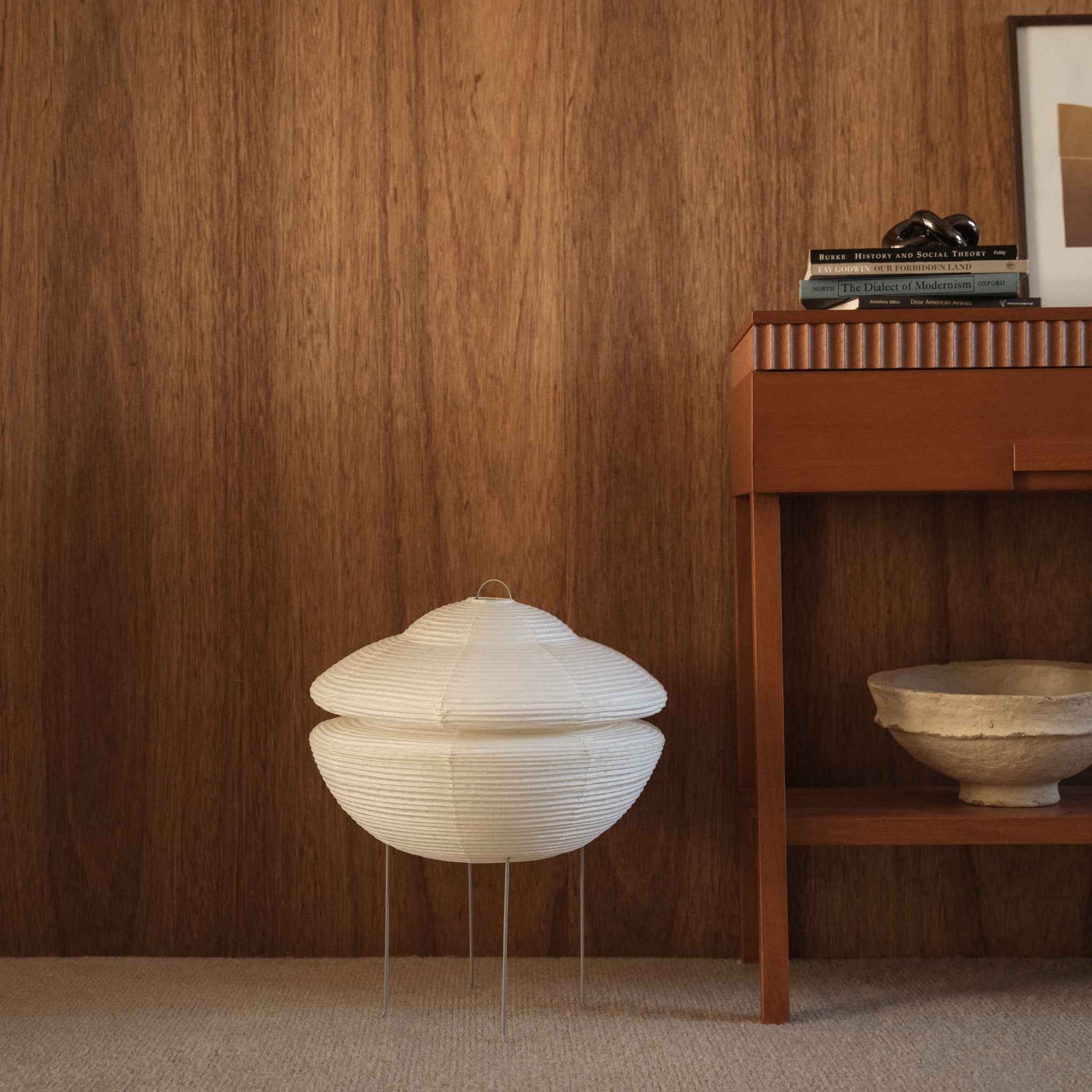 Japanese Paper Floor Lamp "GEMINI" 01 - Image 4